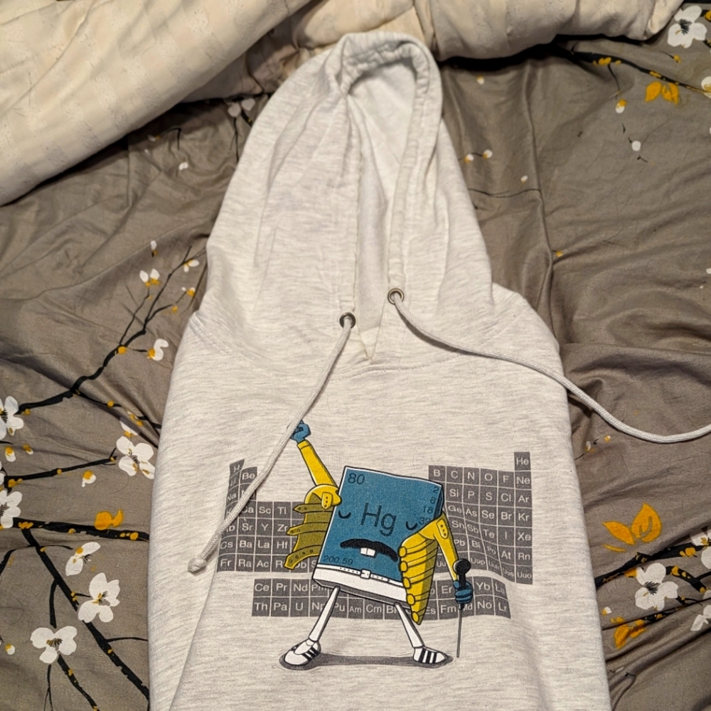 2XL Hoodie Freddie Mercury Chemistry Sweatshirt